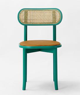 green dining chair 